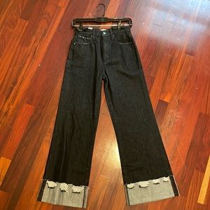 NWT Alice + Olivia High Rise Denim